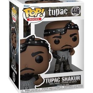 Funko Pop! Rocks Tupac Shakur Black and Gray Vinyl Figure